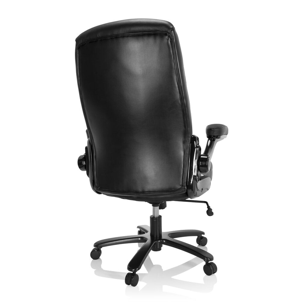 hjh OFFICE Schwerlaststuhl / Büro INSTRUCTOR III XXL Leder, schwarz Productafbeelding nr. 5: hjh OFFICE Schwerlaststuhl / Büro INSTRUCTOR III XXL Leder, schwarz