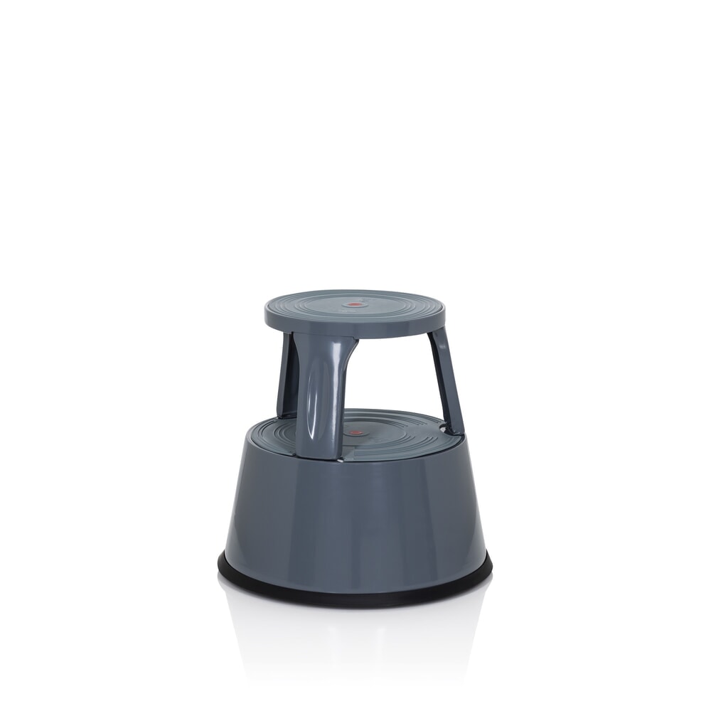 Productafbeelding nr. 5: hjh OFFICE Tritthocker / Rollhocker TIO-M II Metall, Kunststoff, dunkelgrau
