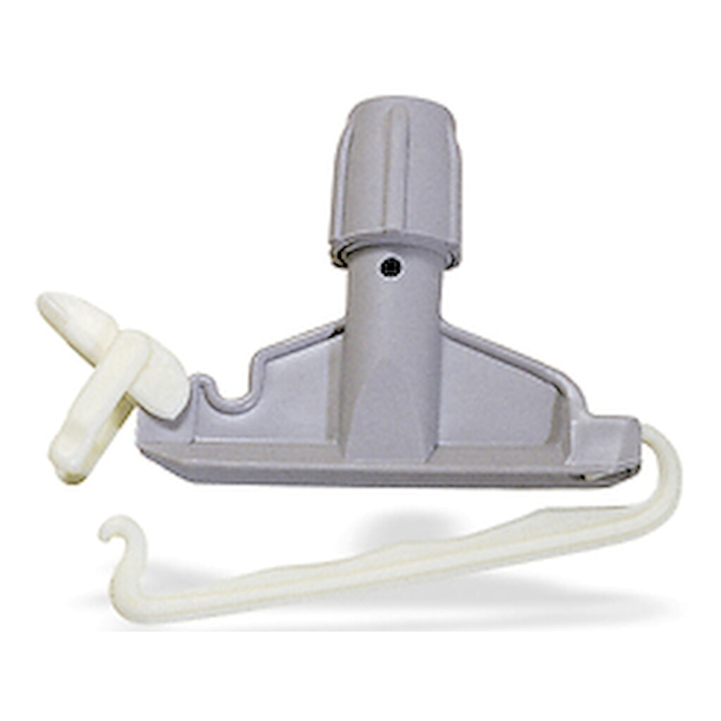 Houder voor mop met franjes, voor 80 mm brede boordband Product afbeelding: Houder voor mop met franjes, voor 80 mm brede boordband