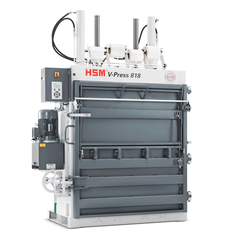 Product afbeelding: HSM automatische balenpers V-Press 818 plus