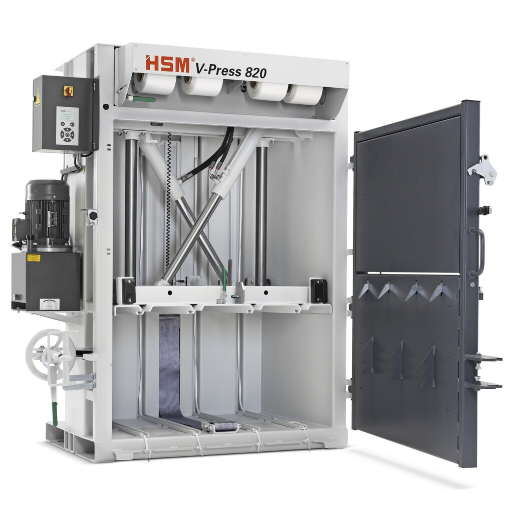 HSM automatische balenpers V-Press 820 plus Productafbeelding nr. 3: HSM automatische balenpers V-Press 820 plus