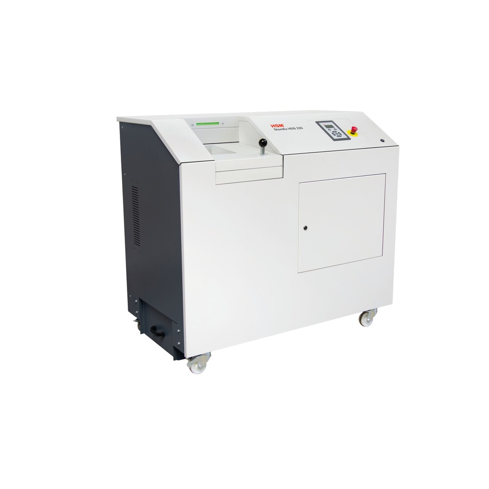 Productafbeelding nr. 1: HSM® mediashredder-pers StoreEx HDS 230, eentraps, deeltjesgrootte 20 x 40-50 mm