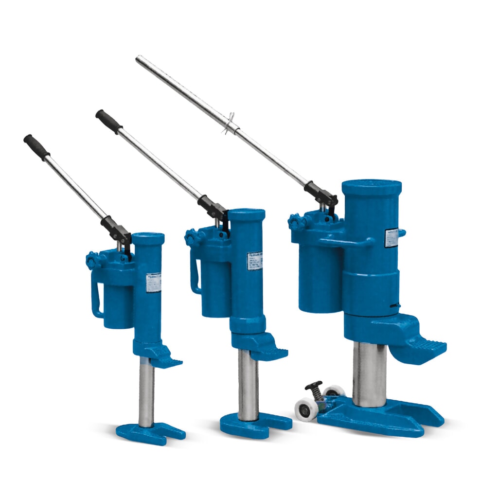 Hydraulische machineheffer, capaciteit 5000 kg Product afbeelding: Hydraulische machineheffer, capaciteit 5000 kg