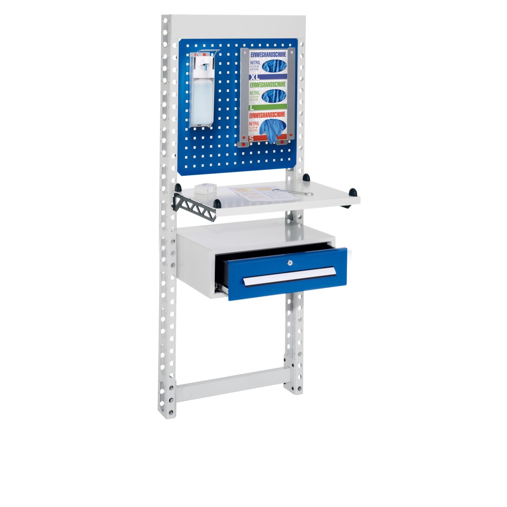Hygiënestation Kappes ErgoPlus®, wandmodule, hxbxd 1.650 x 670 x 400 mm, model 3 Product afbeelding: Hygiënestation Kappes ErgoPlus®, wandmodule, hxbxd 1.650 x 670 x 400 mm, model 3