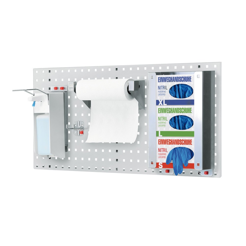 Product afbeelding: Hygiënestation Kappes RasterPlan®, geperforeerde plaat, hxb 450 x 1.000, model 3