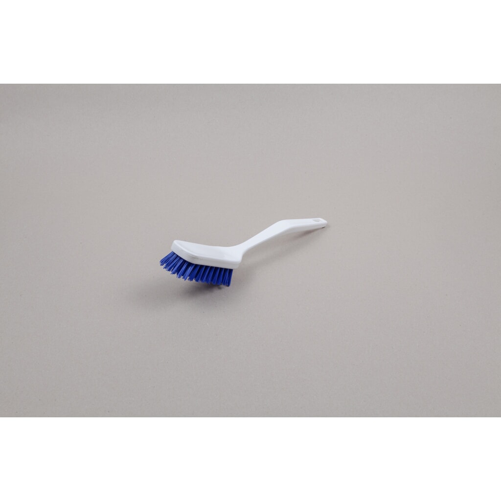 Hygiënische spoelborstel, kunststof, polyester borstelharen 0,35, middelzacht, blauw Product afbeelding: Hygiënische spoelborstel, kunststof, polyester borstelharen 0,35, middelzacht, blauw