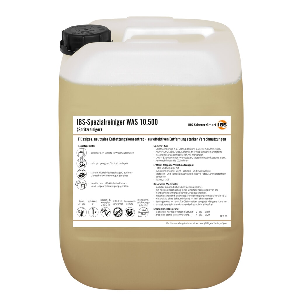 IBS spuitreiniger WAS 10.500, 20 l Product afbeelding: IBS spuitreiniger WAS 10.500, 20 l
