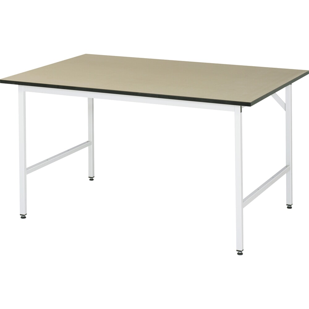 Productafbeelding nr. 1: In hoogte verstelbare werktafel RAU serie JERRY, hxbxd 800-850 x 1.500 x 1.000 mm, mdf werkblad