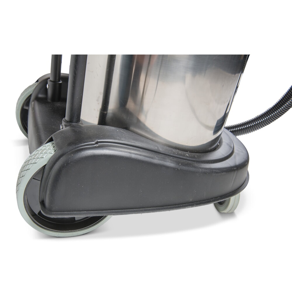 Productafbeelding nr. 6: Industriële stofzuiger HEMMDAL, nat + droog, roestvrijstalen reservoir, 1.500 W, 30 l, kantelonderstel, duwbeugel