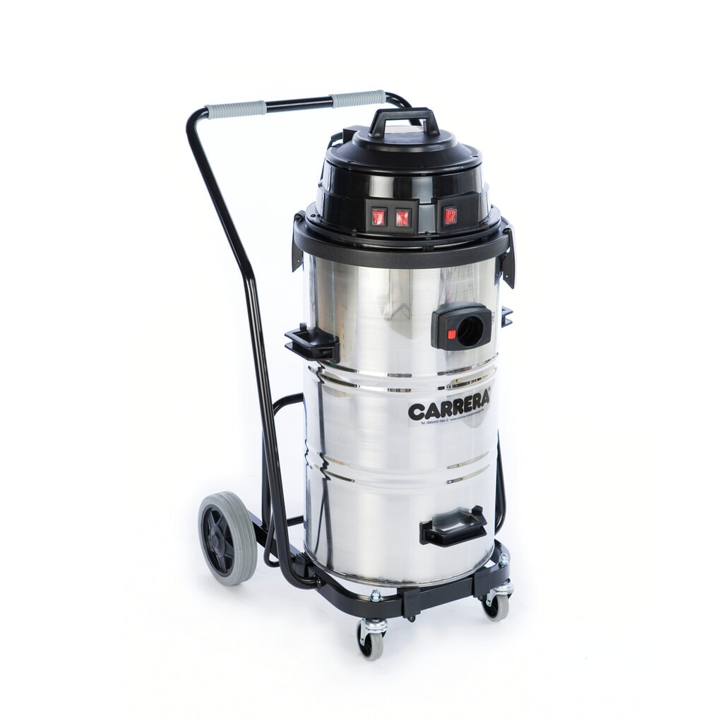 Industriële stofzuiger CARRERA® 90.03 K, kantelonderstel, nat + droog, 3.240 W, 77 l Product afbeelding: Industriële stofzuiger CARRERA® 90.03 K, kantelonderstel, nat + droog, 3.240 W, 77 l