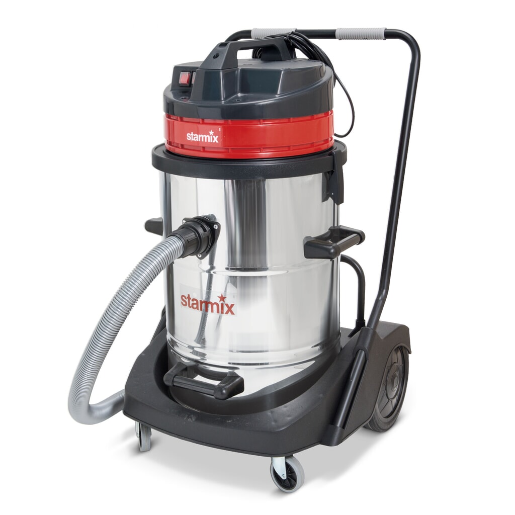 Industriële stofzuiger starmix Power, kantelonderstel, nat + droog, 2.400 W, 78 l Product afbeelding: Industriële stofzuiger starmix Power, kantelonderstel, nat + droog, 2.400 W, 78 l