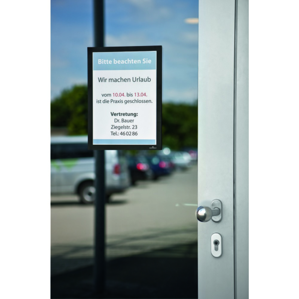Productafbeelding nr. 10: Infoframe DURABLE DURAFRAME®, zelfklevend, DIN A4, zwart