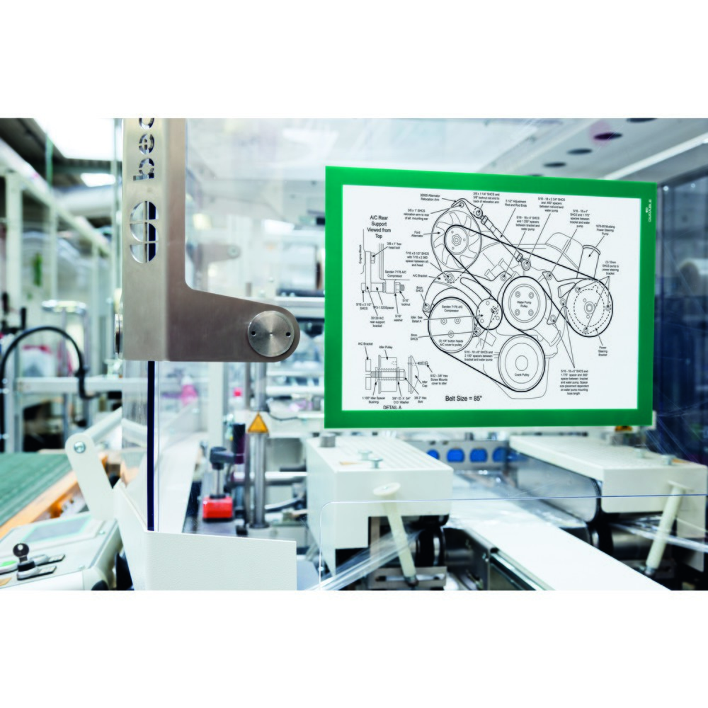 Productafbeelding nr. 8: Infoframe DURABLE DURAFRAME®, zelfklevend, DIN A4, groen