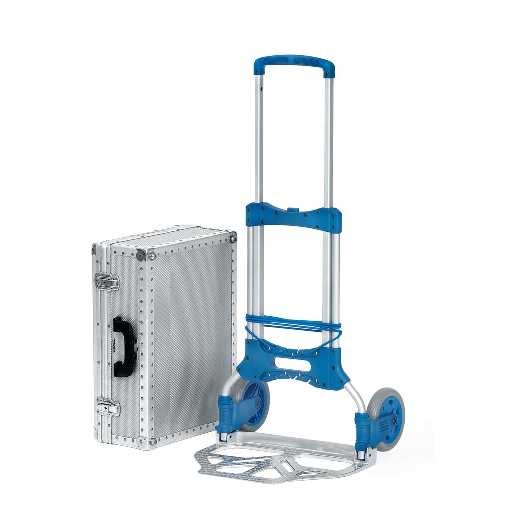 Inklapbare aluminium steekwagen fetra®, draagvermogen 125 kg, steekplaat bxd 480 x 320 mm Productafbeelding nr. 6: Inklapbare aluminium steekwagen fetra®, draagvermogen 125 kg, steekplaat bxd 480 x 320 mm