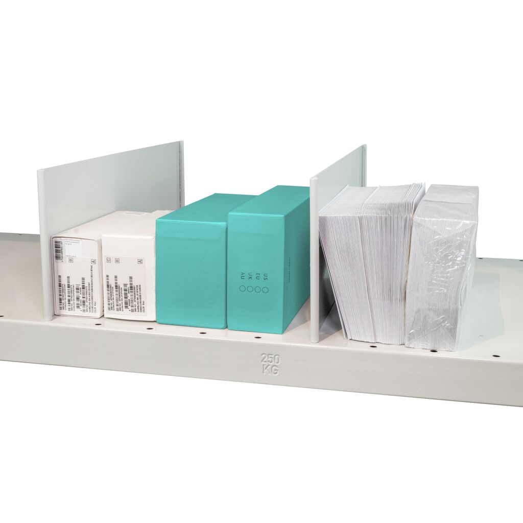 Insteekbaar scheidingspaneel voor legbordrek SCHULTE, geschikt voor legbord MULTIplus250/330, hxd 140 x 800 mm Productafbeelding nr. 2: Insteekbaar scheidingspaneel voor legbordrek SCHULTE, geschikt voor legbord MULTIplus250/330, hxd 140 x 800 mm