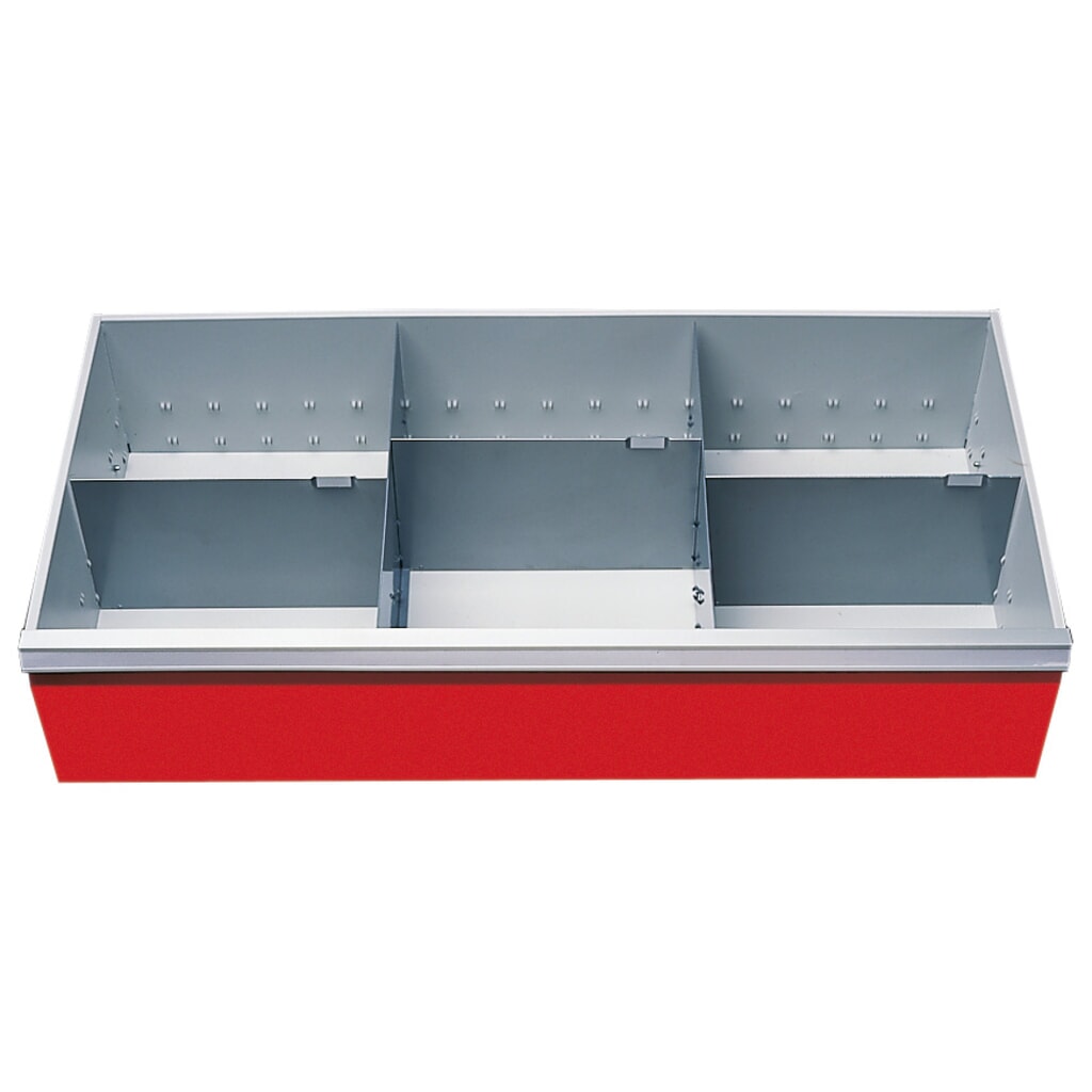 Inzetscheidingswand, breedte 980 mm, voor fronthoogte 200 mm Product afbeelding: Inzetscheidingswand, breedte 980 mm, voor fronthoogte 200 mm