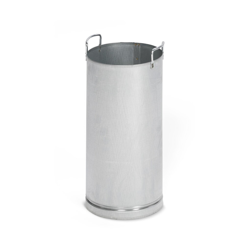 Product afbeelding: Inzetstuk voor staande asbak VAR®, Basic, verzinkt, 17 liter