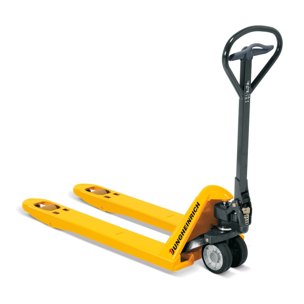 Product afbeelding: Handtranspallet Jungheinrich AM 22, draagvermogen 2.200 kg, speciale maat over de vorken 680 mm, vorklengte 950 mm, volrubber / polyurethaan, tandemwielen