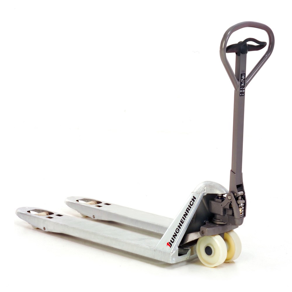 Product afbeelding: Handtranspallet Jungheinrich AM G20 Galvinox, draagvermogen 2.000 kg, vorklengte 795 mm, nylon