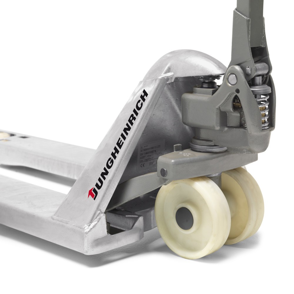 Productafbeelding nr. 2: Handtranspallet Jungheinrich AM G20 Galvinox, draagvermogen 2.000 kg, vorklengte 1.150 mm, nylon