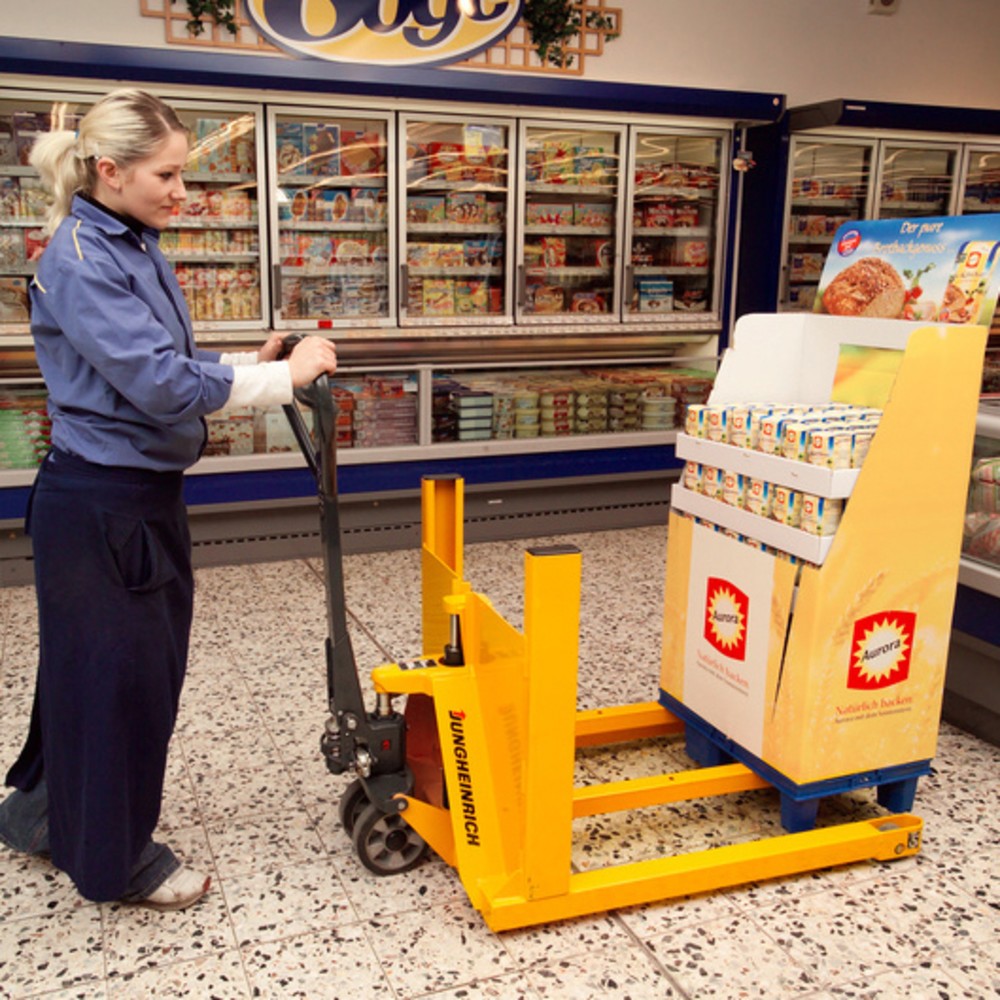 Productafbeelding nr. 5: Breedspoor handtranspallet Jungheinrich AM V05 voor displaypallets