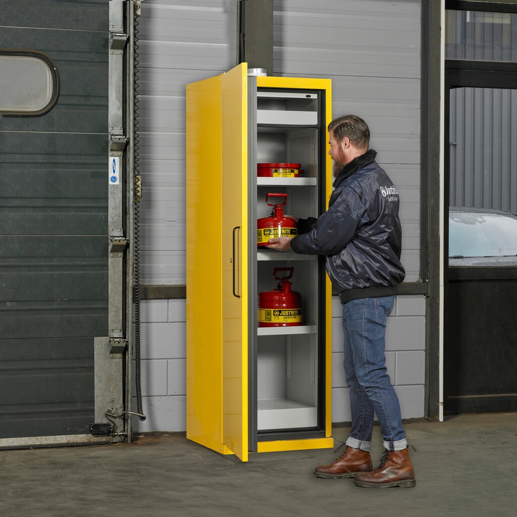 Brandveilige kluis Justrite® EN F90, 1-deurs Productafbeelding nr. 2: Brandveilige kluis Justrite® EN F90, 1-deurs