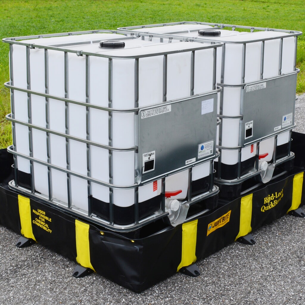 Productafbeelding nr. 3: Justrite® vouw-lekbak van polyvinylchloride QuickBerm®, inhoud 1.344 l