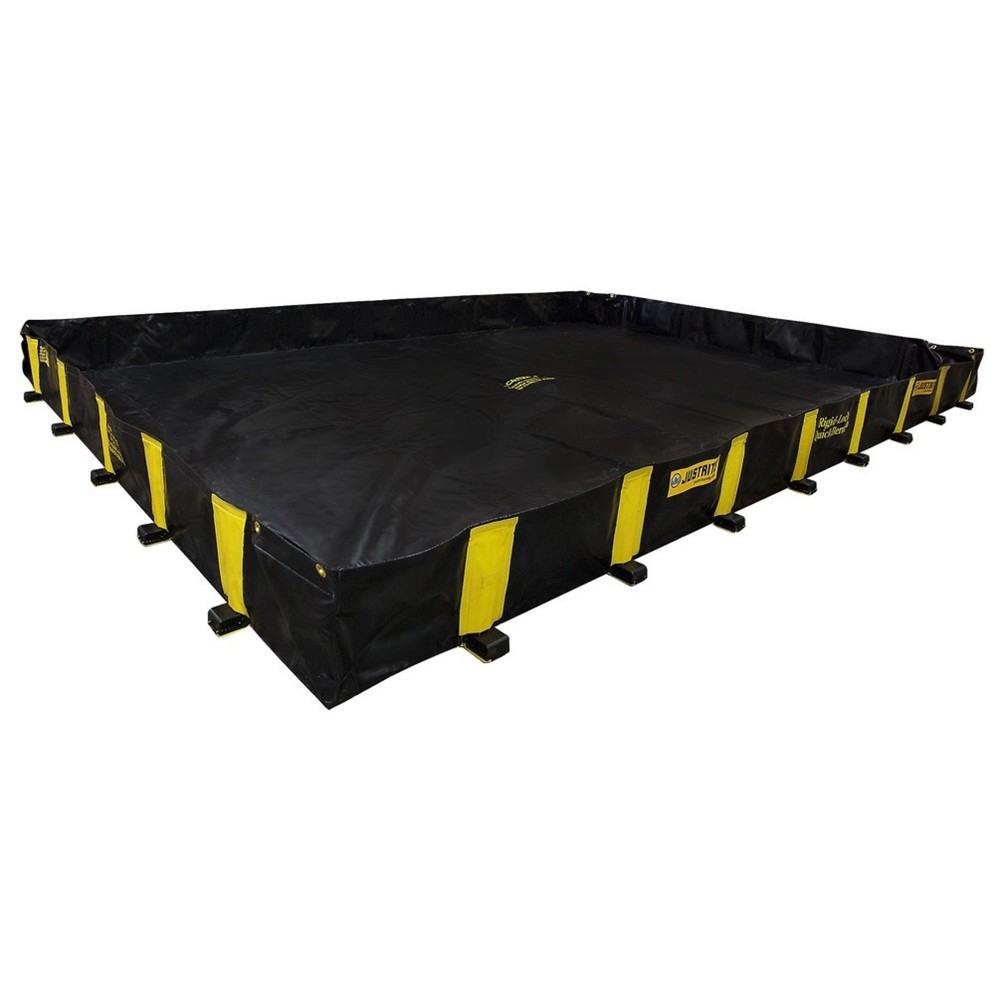 Product afbeelding: Justrite® vouw-lekbak van polyvinylchloride QuickBerm®, inhoud 7.230 l