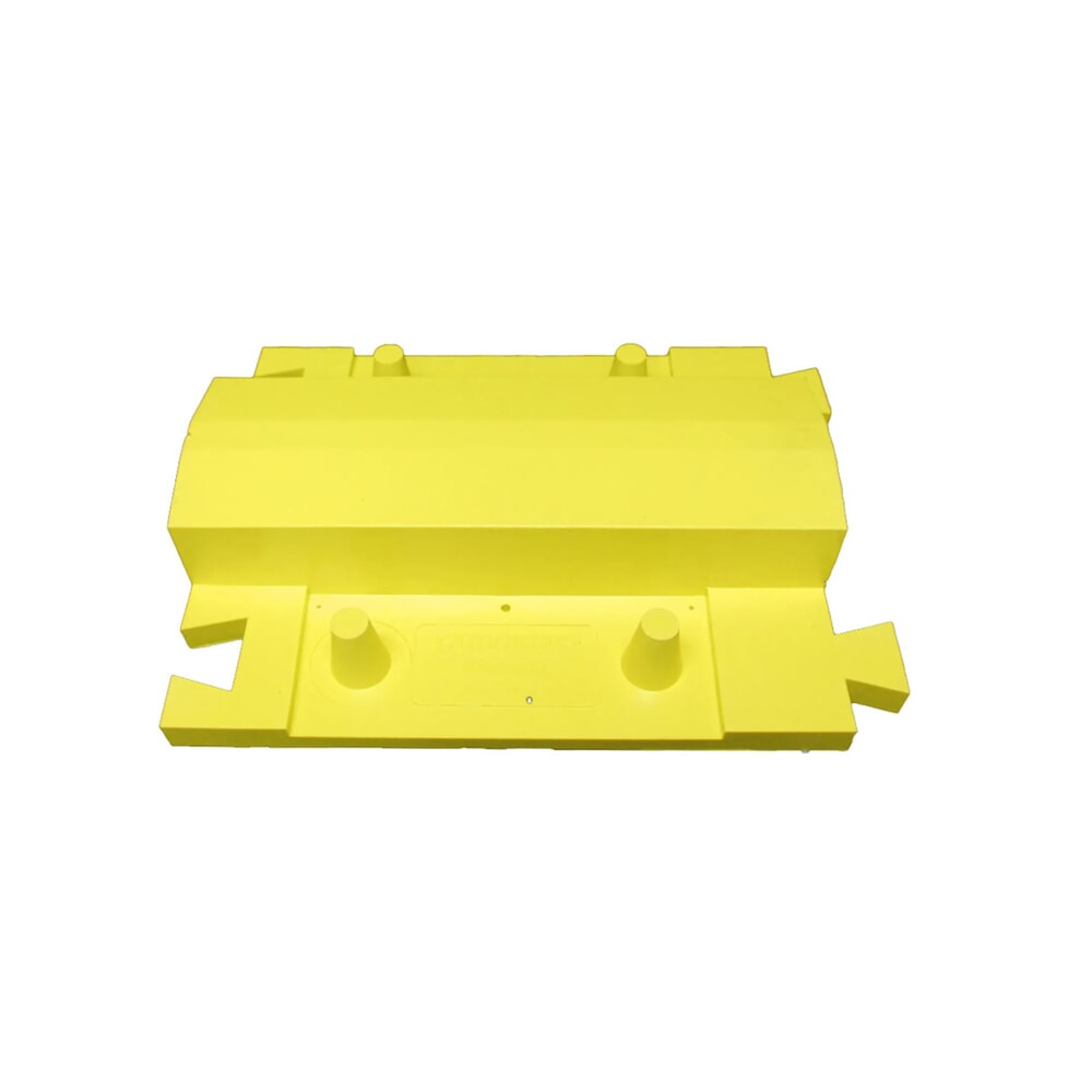 Product afbeelding: Kabelbrug Justrite® Diamondback®, basiselement, lxb 260 x 410 mm, geel