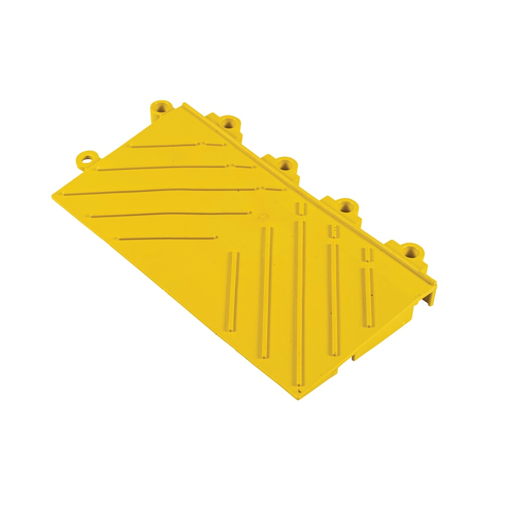 Kantstuk voor vloerplaatsysteem, met insteekneuzen, b x d 152 x 305 mm, geel Productafbeelding nr. 4: Kantstuk voor vloerplaatsysteem, met insteekneuzen, b x d 152 x 305 mm, geel