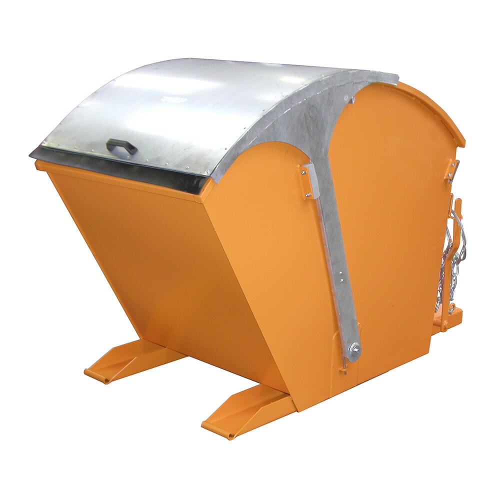 Product afbeelding: Kantelbak Bauer® RD 750, gelakt, geeloranje