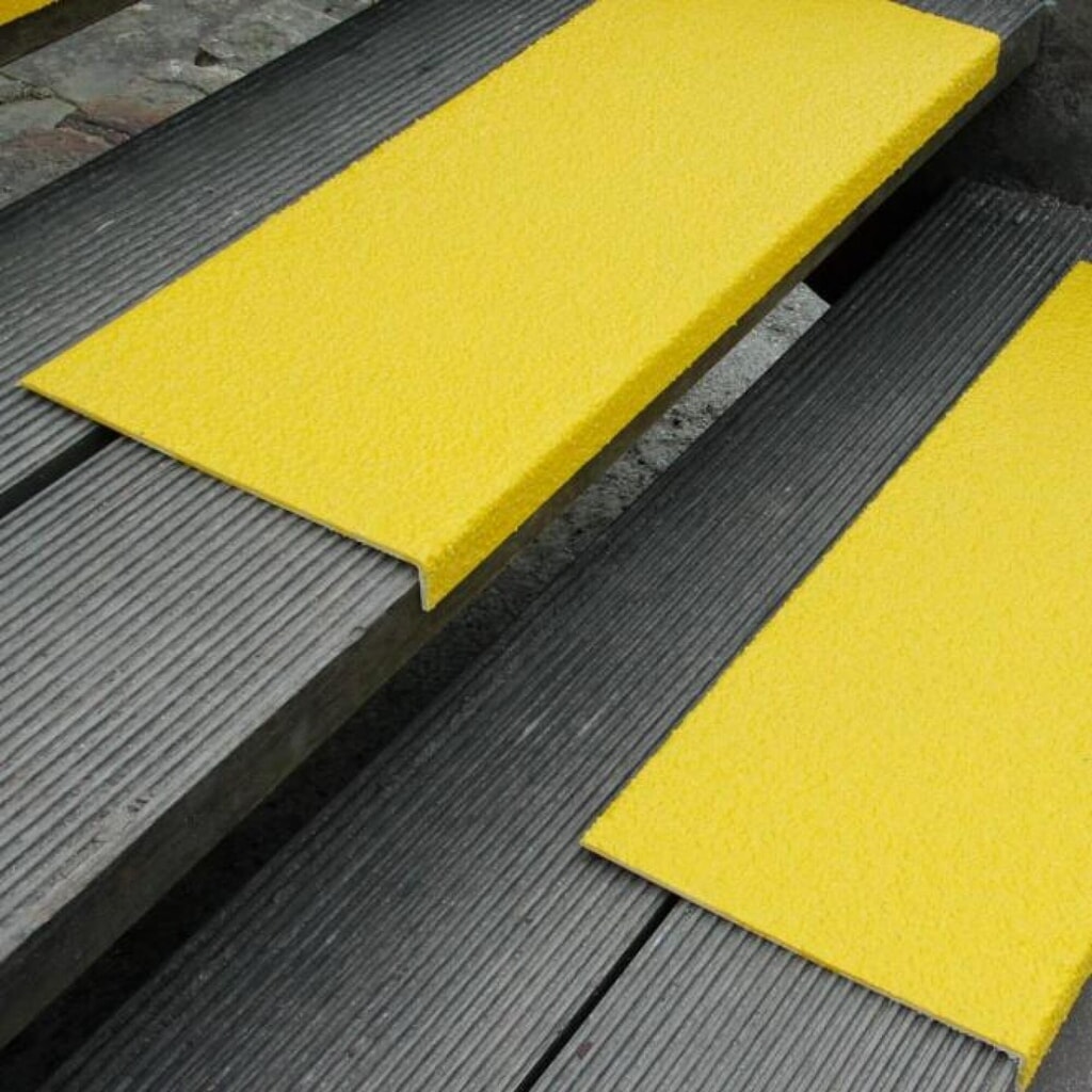 Product afbeelding: Randprofiel van GVK Extra Sterk, geel, lengte 800 mm