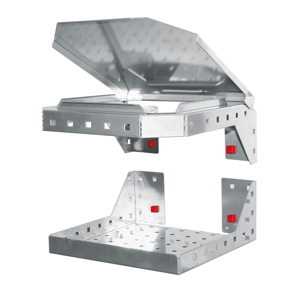 Kappes RasterPlan® gereedschapshouder, 2-delige vuilniszak houder, HxBxD 350 x 305 x 130 mm Product afbeelding: Kappes RasterPlan® gereedschapshouder, 2-delige vuilniszak houder, HxBxD 350 x 305 x 130 mm