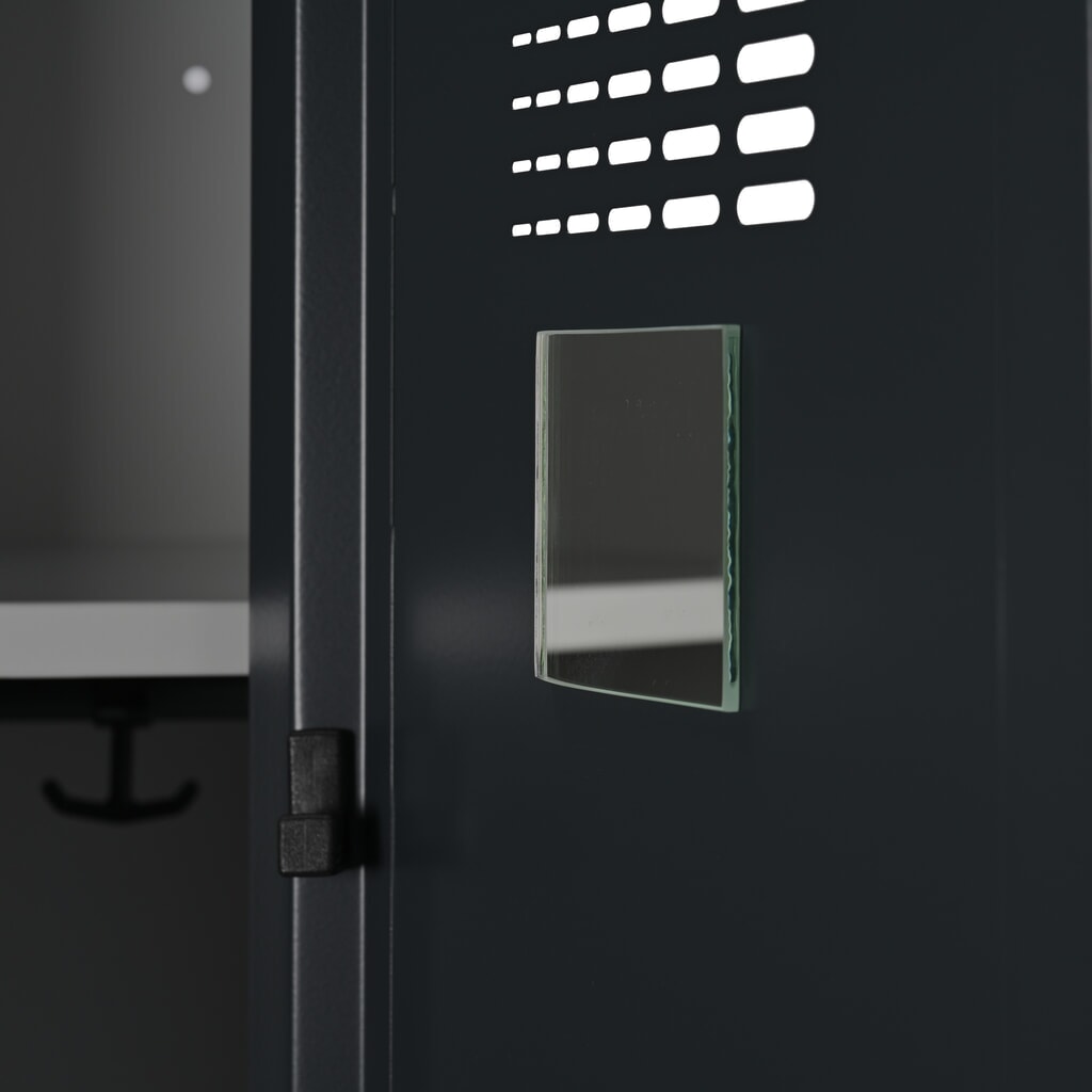 Productafbeelding nr. 6: Kast Steinbock®, op de vloer staand, 2 compartimenten, draaivergrendeling, hxbxd 1.800 x 600 x 500 mm, lichtgrijs / antracietgrijs