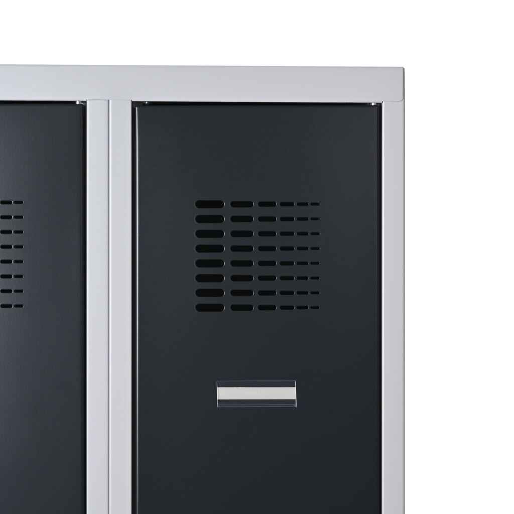 Kast Steinbock®, op de vloer staand, 2 compartimenten, draaivergrendeling, hxbxd 1.800 x 600 x 500 mm, lichtgrijs / antracietgrijs Productafbeelding nr. 11: Kast Steinbock®, op de vloer staand, 2 compartimenten, draaivergrendeling, hxbxd 1.800 x 600 x 500 mm, lichtgrijs / antracietgrijs