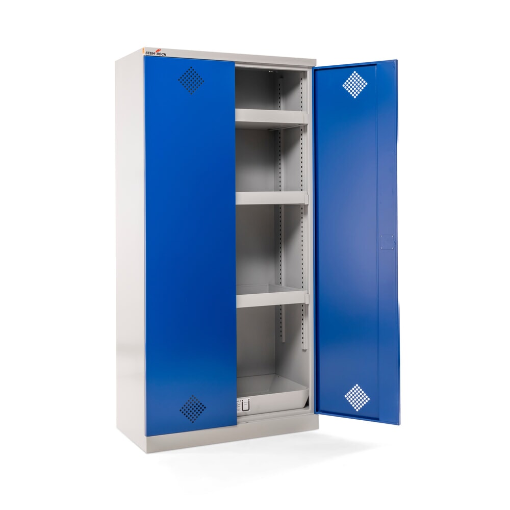 Productafbeelding nr. 9: Steinbock® chemicaliënkast, 4 bodemlekbakken volgens StawaR, hxbxd 1.950 x 950 x 500 mm