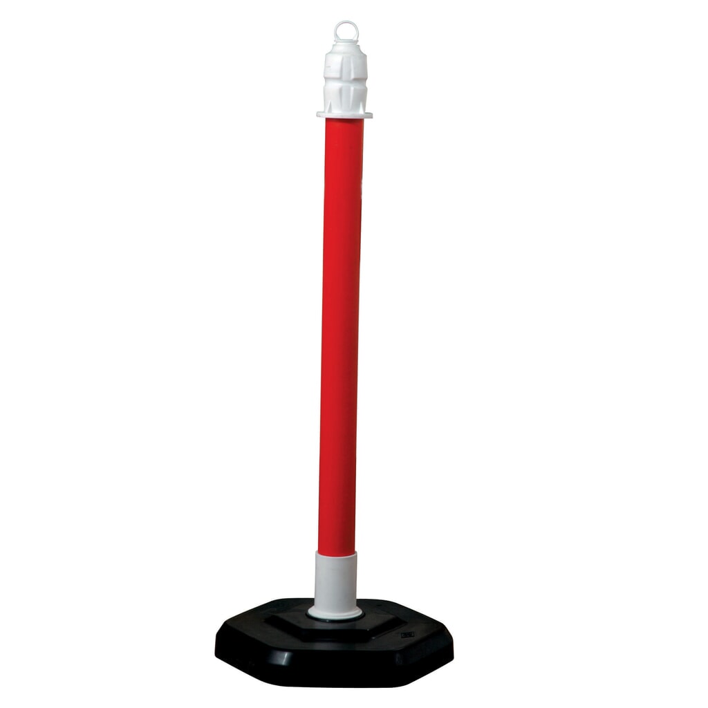 Kettingwaarschuwingspaal, Ø 63 mm, rood Product afbeelding: Kettingwaarschuwingspaal, Ø 63 mm, rood