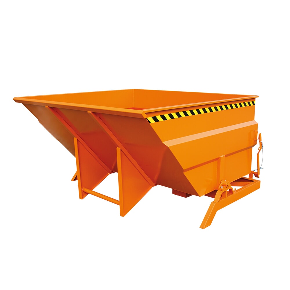 Productafbeelding nr. 1: Kiepcontainer Eichinger® extra groot en stevig, 2.500 kg, 3.000 liter, zuiver oranje