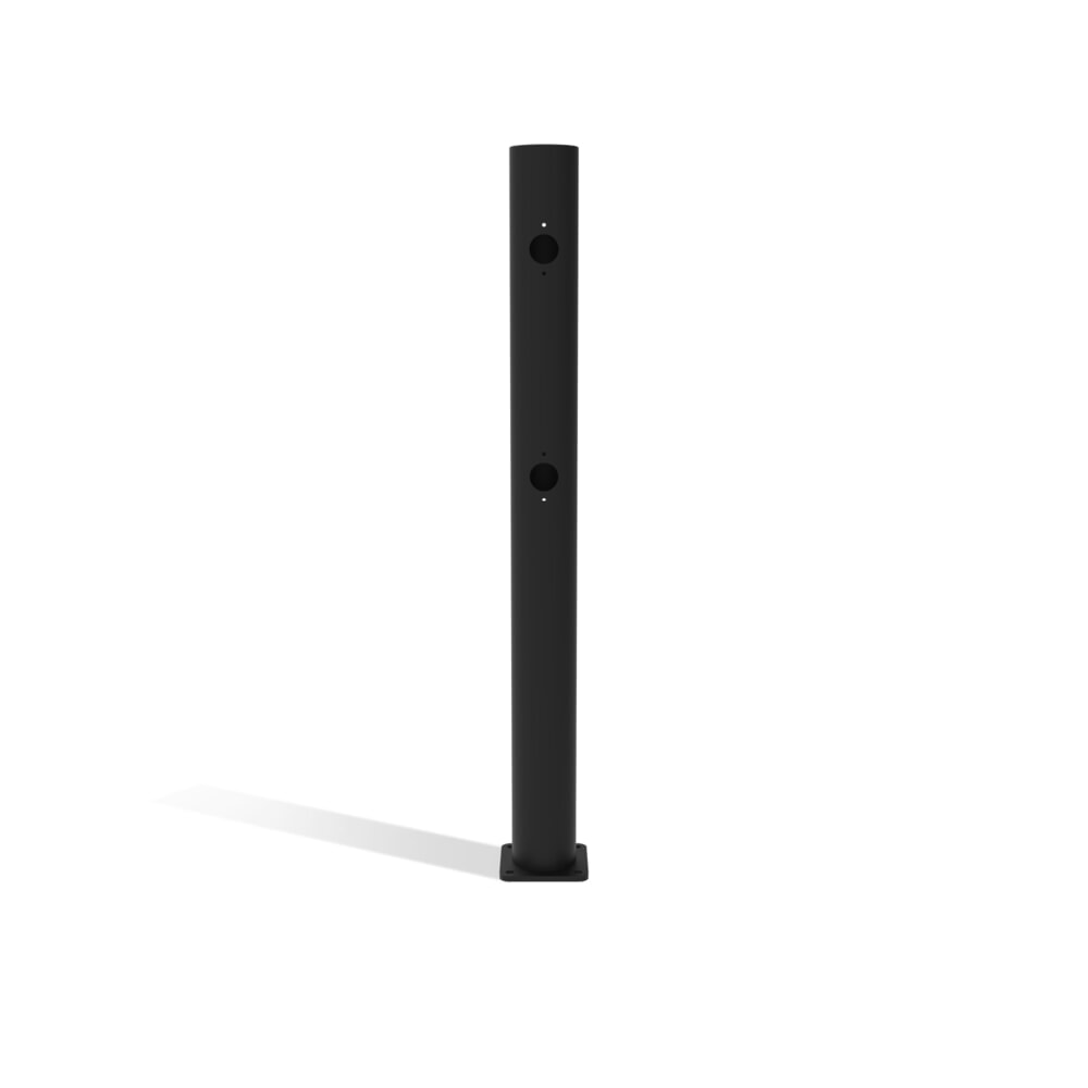 Product afbeelding: Klapdeur-middenpaal voor veiligheidshek ‘Delta‘, Ø 110 mm, hoogte 1.200 mm