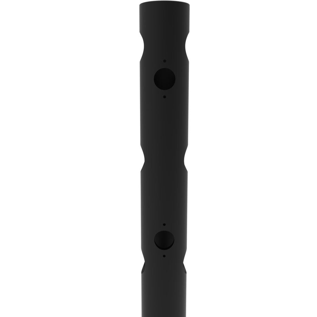 Productafbeelding nr. 9: Klapdeur-middenpaal voor veiligheidshek ‘Delta‘, Ø 110 mm, hoogte 1.200 mm, 90°