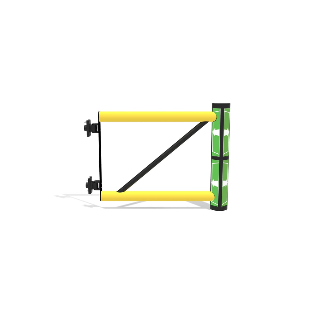 Productafbeelding nr. 1: Klapdeur voor veiligheidshek ‘Delta‘, hxb 1.200 x 800 mm