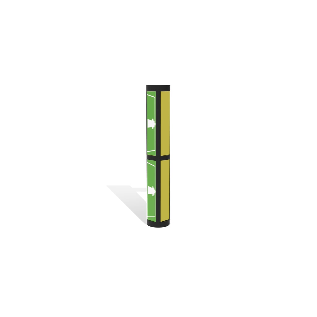 Product afbeelding: Klapdeur voor veiligheidshek ‘Delta‘, hxb 1.200 x 1.200 mm