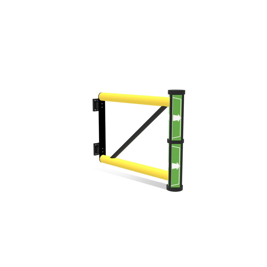 Productafbeelding nr. 2: Klapdeur voor veiligheidshek ‘Delta‘, hxb 1.200 x 800 mm