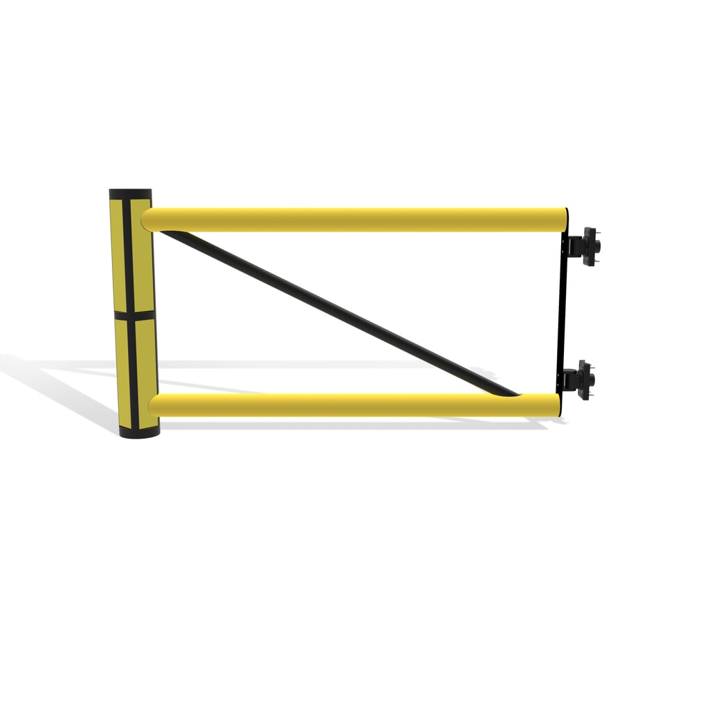 Klapdeur voor veiligheidshek ‘Delta‘, hxb 1.200 x 1.200 mm Productafbeelding nr. 3: Klapdeur voor veiligheidshek ‘Delta‘, hxb 1.200 x 1.200 mm