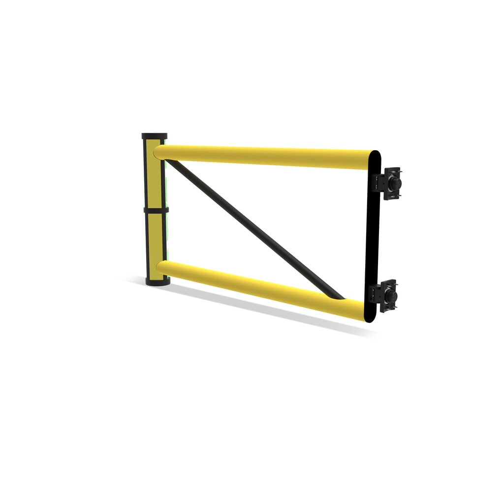 Klapdeur voor veiligheidshek ‘Delta‘, hxb 1.200 x 1.200 mm Productafbeelding nr. 4: Klapdeur voor veiligheidshek ‘Delta‘, hxb 1.200 x 1.200 mm