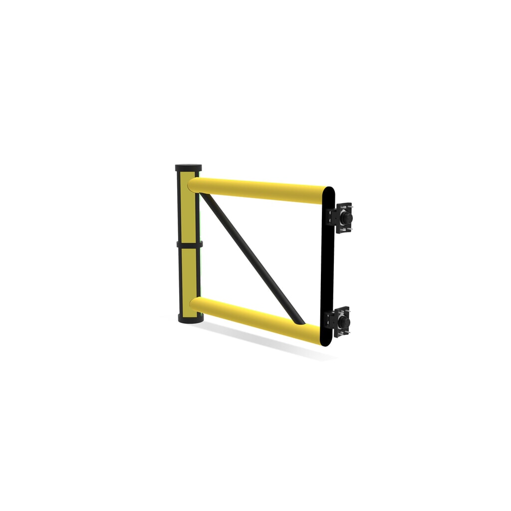 Klapdeur voor veiligheidshek ‘Delta‘, hxb 1.200 x 800 mm Productafbeelding nr. 6: Klapdeur voor veiligheidshek ‘Delta‘, hxb 1.200 x 800 mm