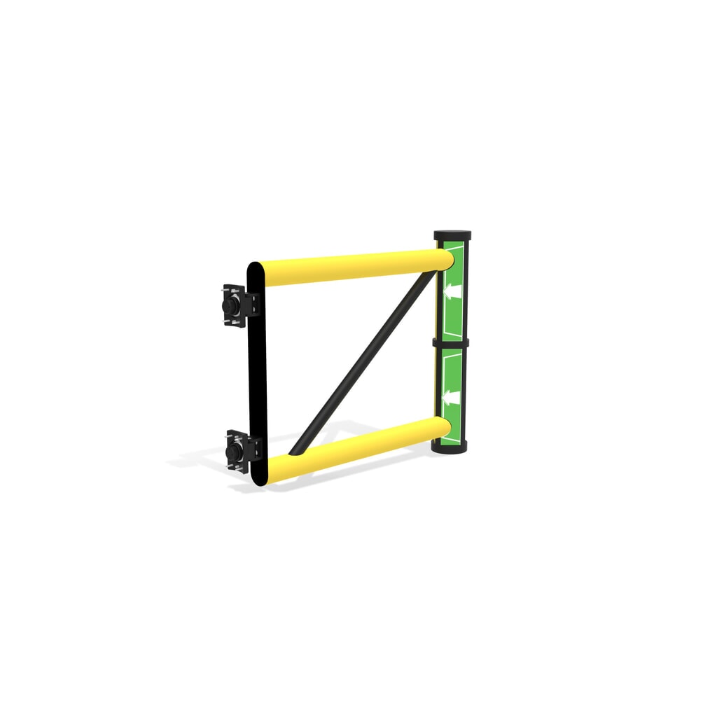Klapdeur voor veiligheidshek ‘Delta‘, hxb 1.200 x 800 mm Productafbeelding nr. 8: Klapdeur voor veiligheidshek ‘Delta‘, hxb 1.200 x 800 mm