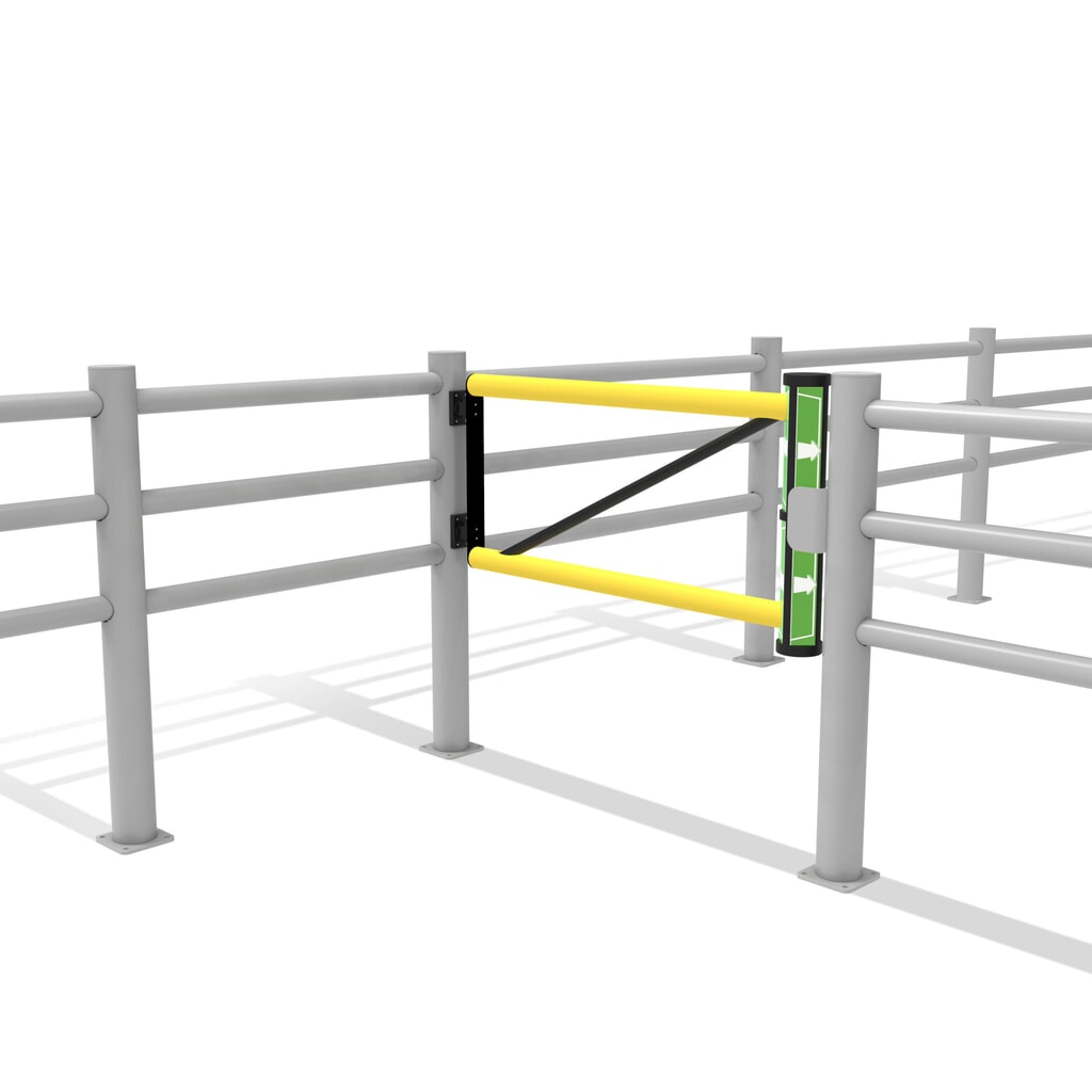 Klapdeur voor veiligheidshek ‘Delta‘, hxb 1.200 x 1.200 mm Productafbeelding nr. 11: Klapdeur voor veiligheidshek ‘Delta‘, hxb 1.200 x 1.200 mm
