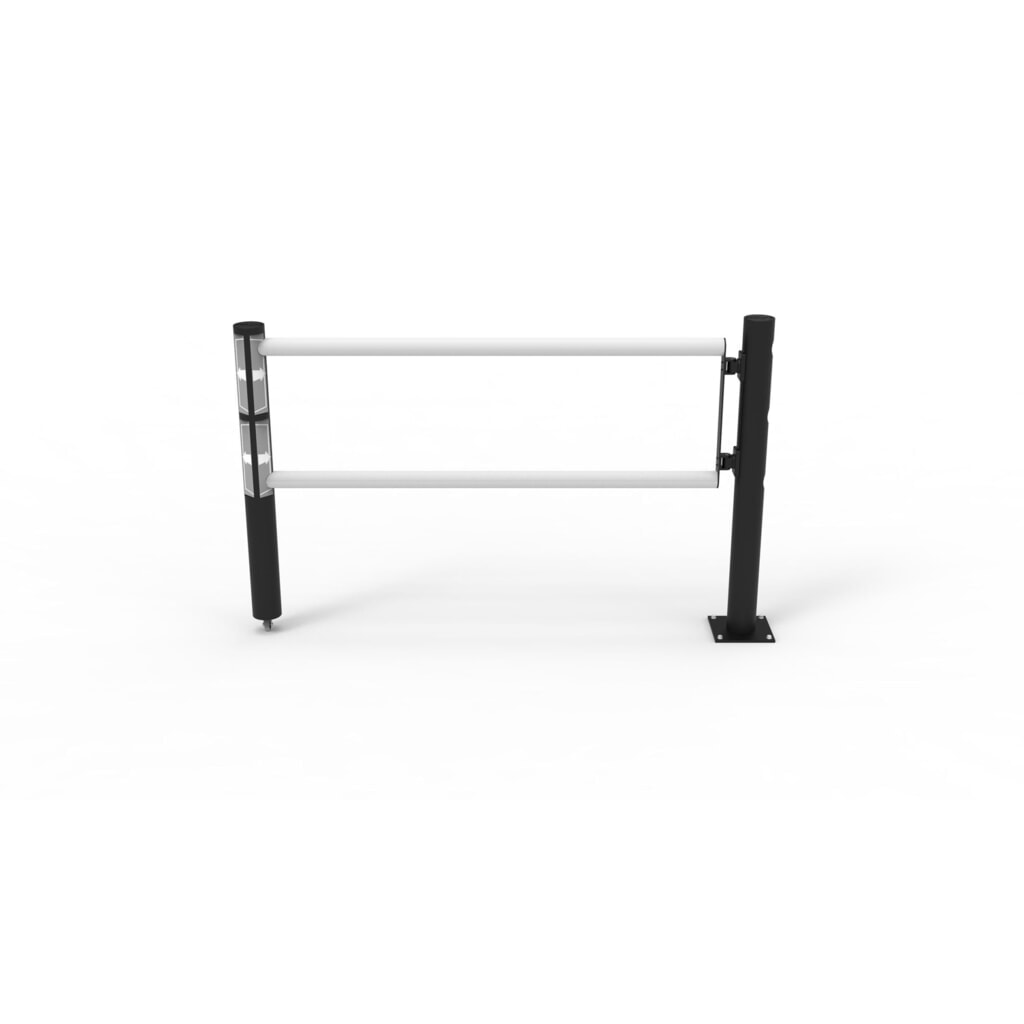 Klapdeur voor veiligheidshek ‘Delta‘, hxb 1.200 x 1.750 mm, met wiel Productafbeelding nr. 12: Klapdeur voor veiligheidshek ‘Delta‘, hxb 1.200 x 1.750 mm, met wiel