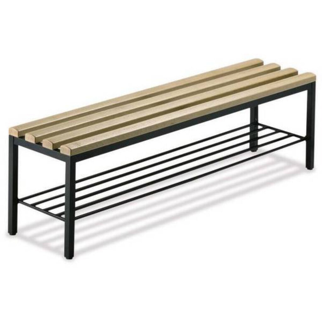 Kleedkamerbank C+P Premium, lengte 1.000 mm, zonder schoenenrek Product afbeelding: Kleedkamerbank C+P Premium, lengte 1.000 mm, zonder schoenenrek